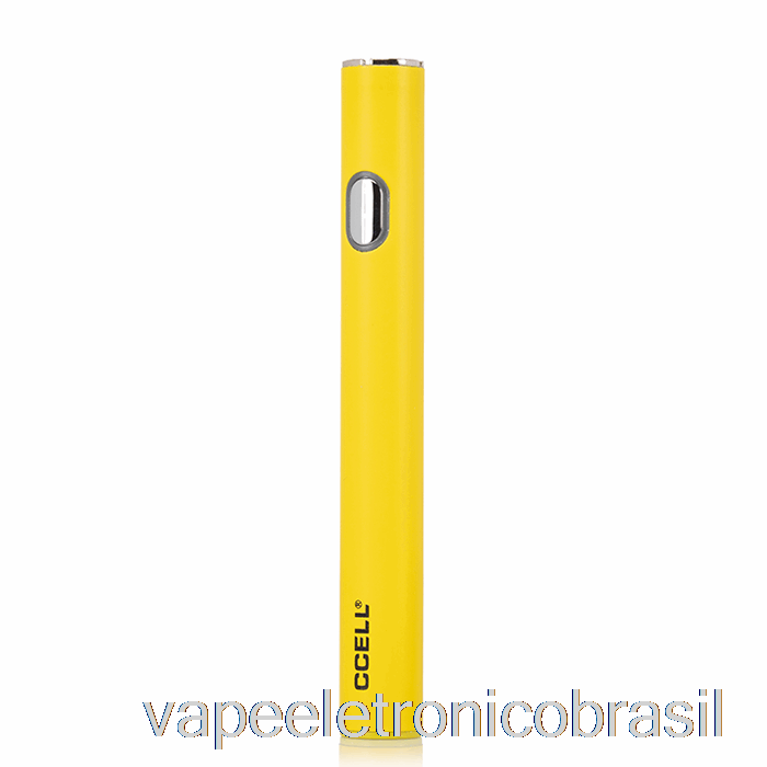 Vape Eletronico Ccell M3b Vaporizador Bateria Amarela